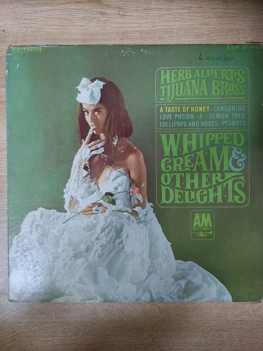 HERB ALPERT 음반 w (LP 턴테이블 오디오 앰프